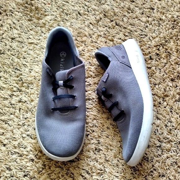 Kizik The Madrid Eco-Knit Slip-On Sneakers sz 10,5 wide M, 12 wide W - Picture 1 of 8